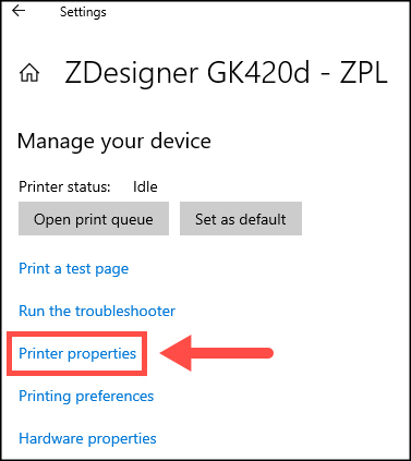 How do change the label size for my Zebra printer? - Freman Help